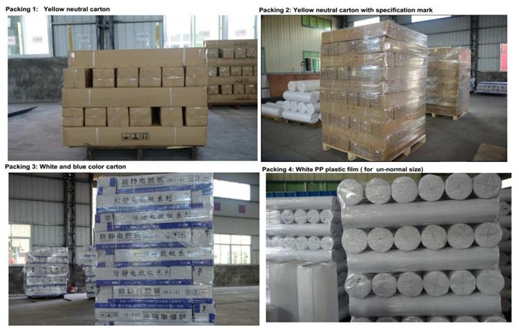 esd mat packing